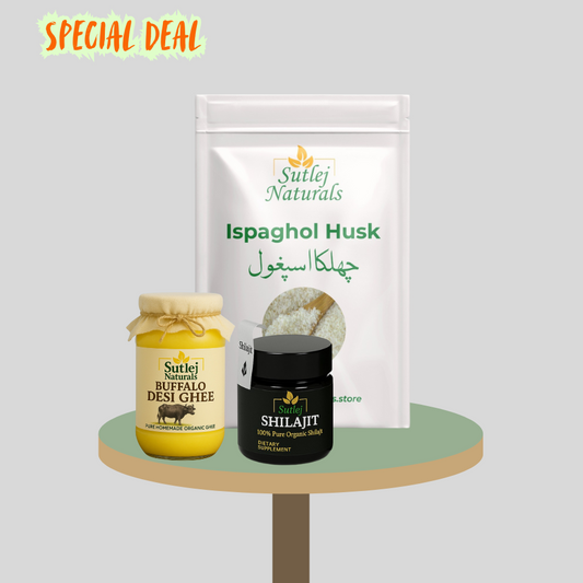 Ultimate Combo – Desi Ghee, Shilajit & Ispaghol